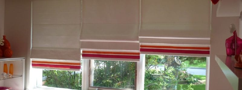 Roman Shade Window Coverings