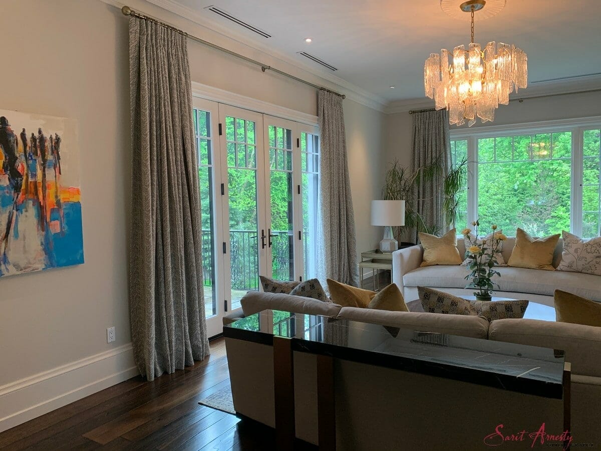 Custom Window Drapes By Sarit Arnesty